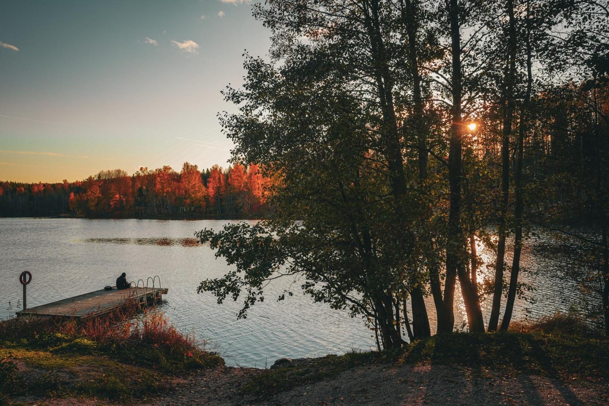 Haltia Lake Lodge Nature Boutique Hotel & Glamping Esbo Exteriör bild