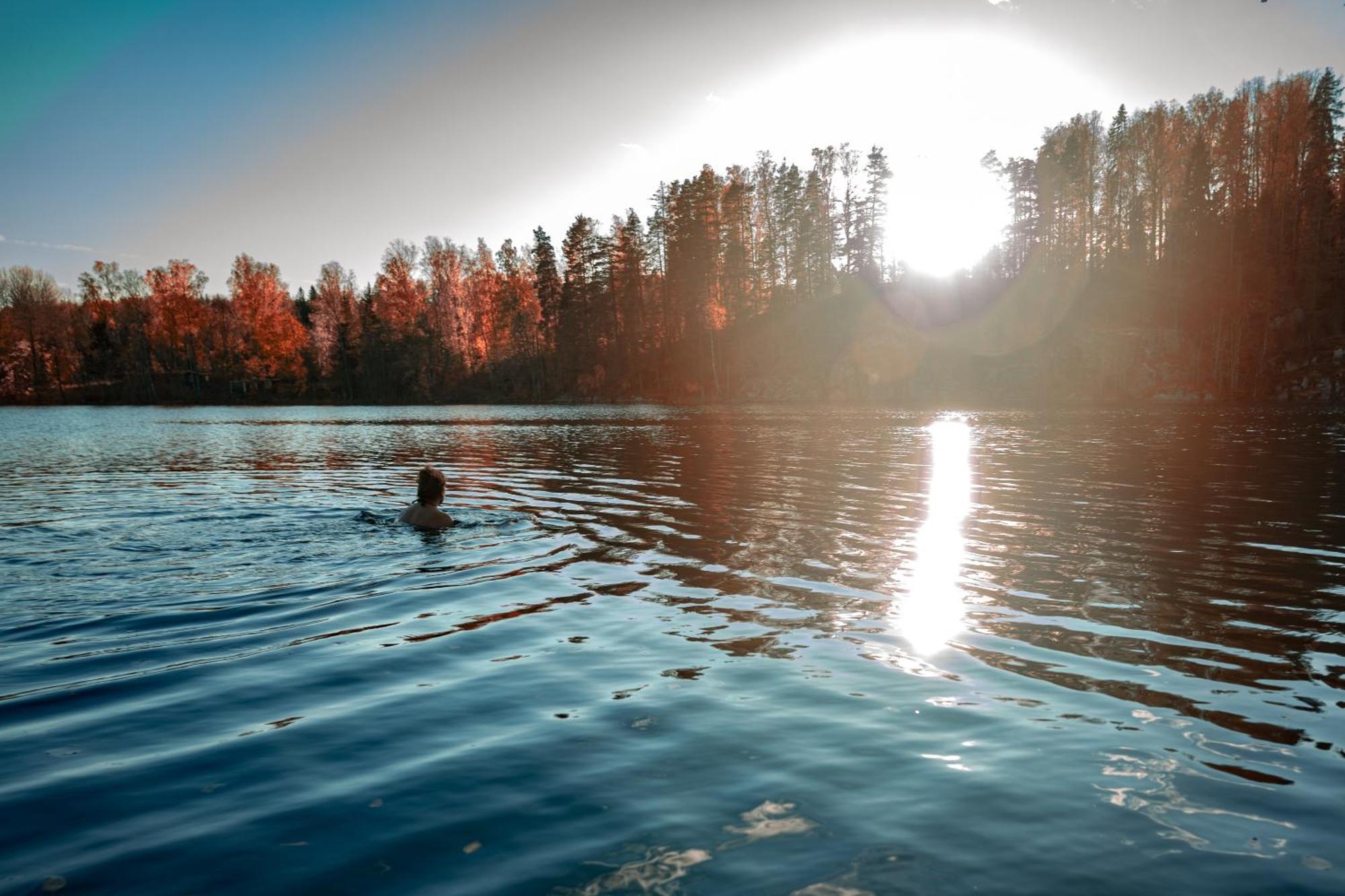 Haltia Lake Lodge Nature Boutique Hotel & Glamping Esbo Exteriör bild